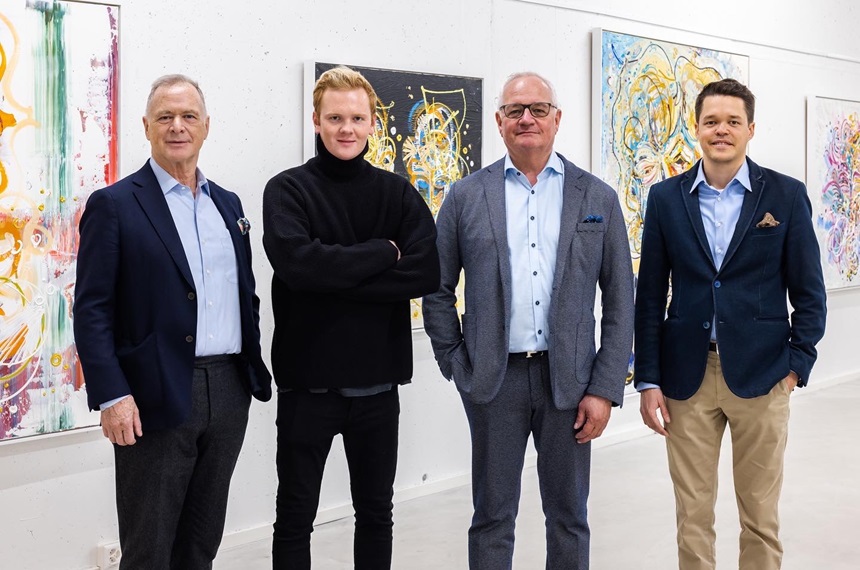 Galerie WOS mit Leon Showroom Eröffnung März 2022 Fotorechte Sebastian Drüen