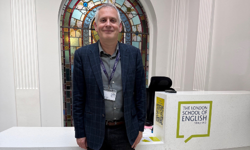 London School of English CEO Hauke Tallon