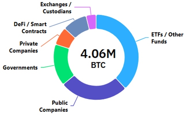 Bitcoin Marktsegmente DAS Grafik 2